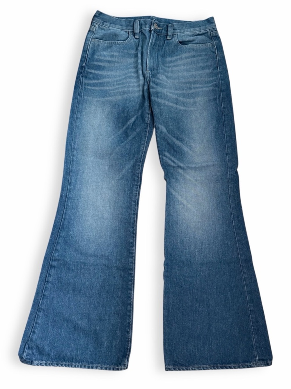 Y2K Vintage Diesel STENX Denim Jeans Boot Cut Low Rise Medium Wash Sz 28